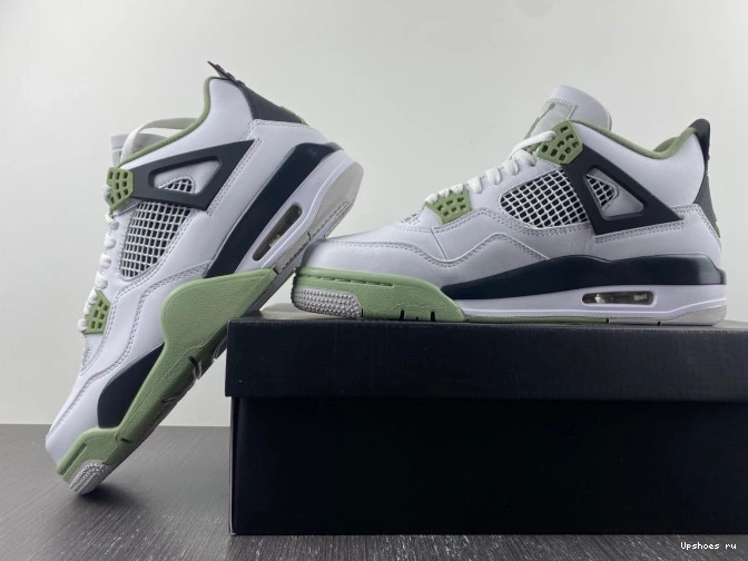 AQ9129-103 Seafoam Jordan Retro 4 0824